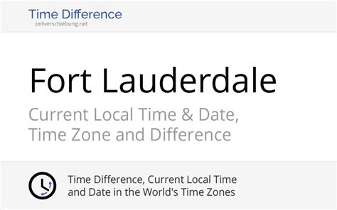 current time in fort lauderdale|time in broward.